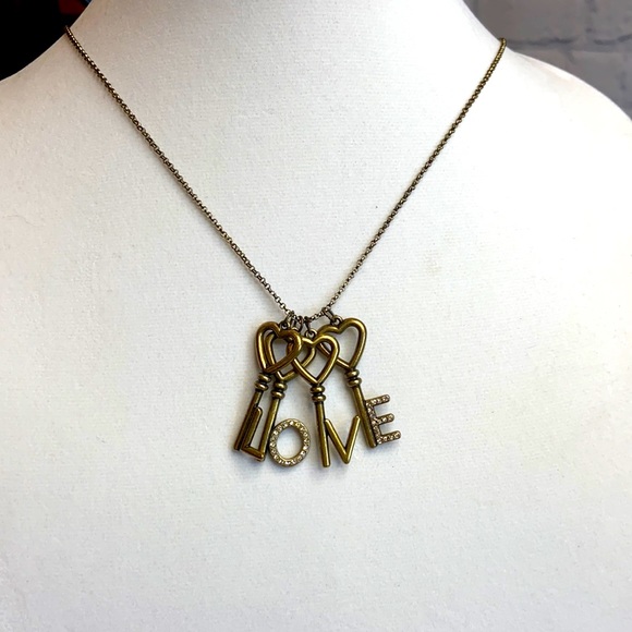 Aeropostale Jewelry - Aeropostale Love Key Necklace